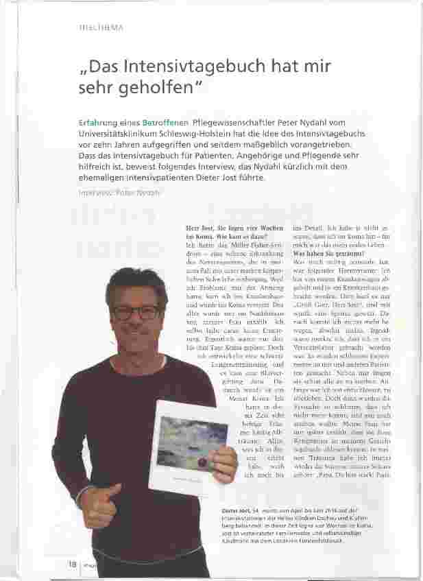 Vorschauseite 1: „Das Intensivtagebuch hat mir sehr geholfen