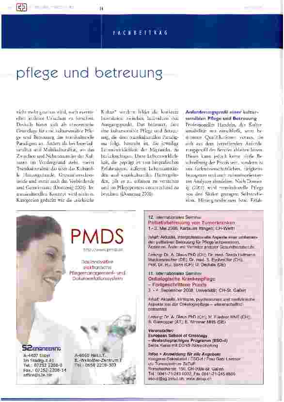 Vorschauseite 3: Kultursensible Pflege und Betreuung