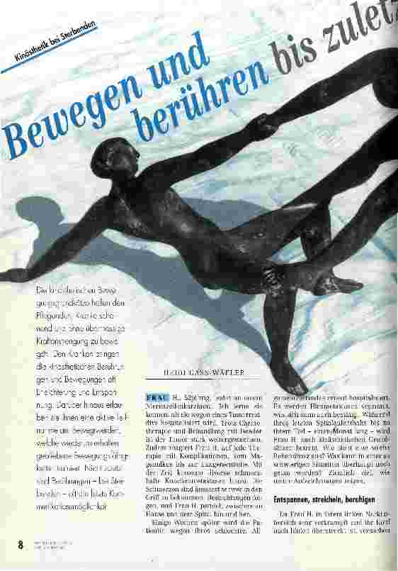 Vorschauseite 1: Bewegen und berühren bis zuletzt Kinästhetik bei Sterbenden