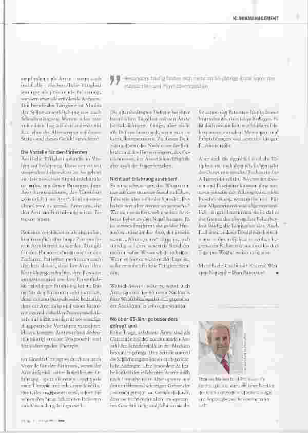 Vorschauseite 2: Ärzte ohne Altersgrenzen