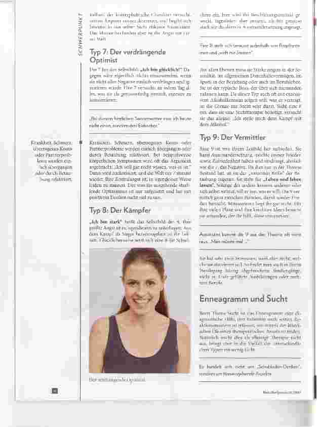 Vorschauseite 6: Unterschiedliche Suchtmuster im Typensystem des Enneagramms