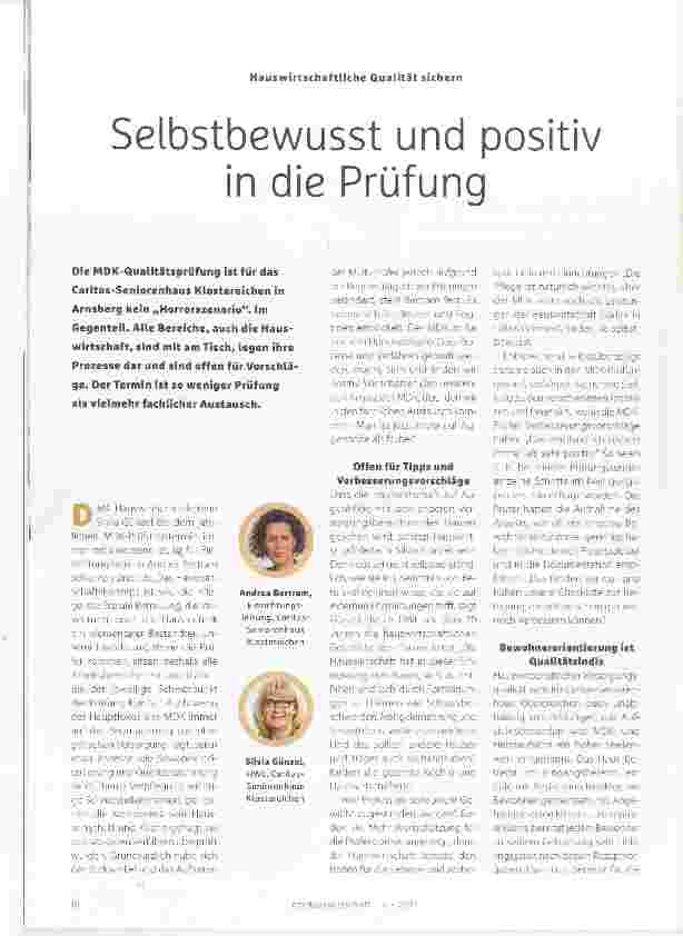 Vorschauseite 1: Selbstbewusst und positiv in die Prüfung