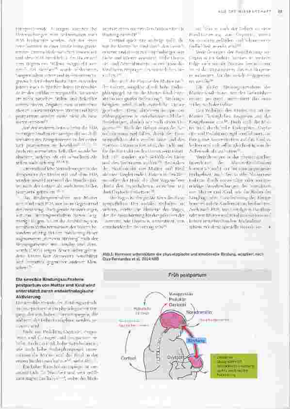 Vorschauseite 2: Über den Einfluss der PDA auf das physiologische und sensible Bindungsverhalten der Mutter-Kind- Einheit in den ersten zwei Stunden postpartum