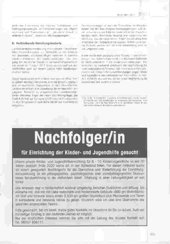 Vorschauseite 5: Kooperationsund Kinderschutzvereinbarung für die Gemeinschaftsunterkünfte für Flüchtlinge in Köln