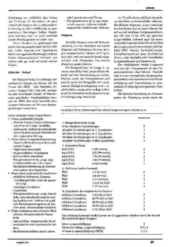 Vorschauseite 3: ARDS Pflegerische Aspekte bei der Behandlung des ARDS mittels extrakorporaler Lungenunterstützung