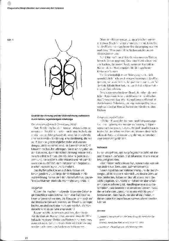 Vorschauseite 3: Pflegerische Möglichkeiten zur Linderung der Dyspnoe