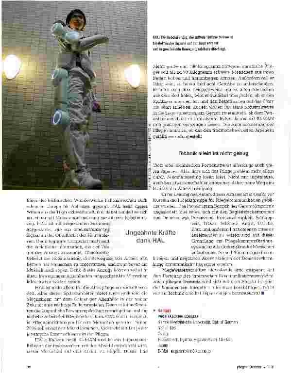 Vorschauseite 3: Hightech und die Klage der Frauen