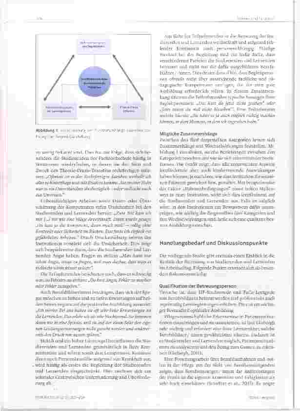 Vorschauseite 4: Zwischen Anspruch und Realität Die praktische Pfiegeausbiidung aus der Perspektive vonStudierenden, Lernenden und Berufsbiidner/-innen im Kanton St. Gallen