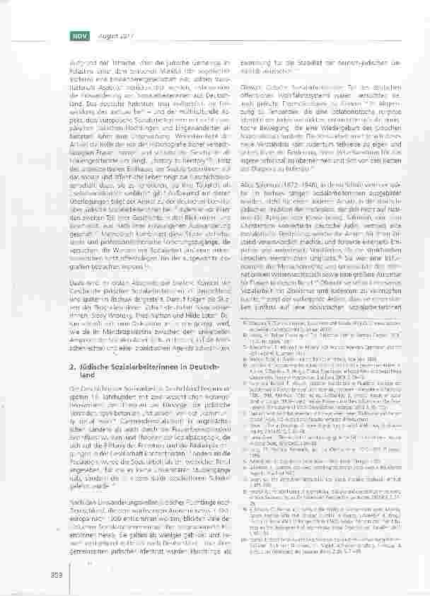 Vorschauseite 2: Jüdisch-deutsche Sozialarbeiterinnen in Palästina: Erinnerungen an vergessene Frauen und ihr Erbe