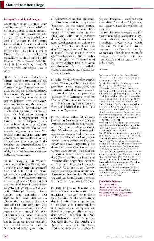 Vorschauseite 4: Appetit auf mehr: Esskultur dank Ehrenamt