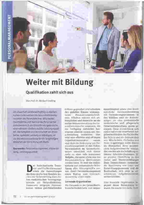 Vorschauseite 1: Weiter mit Bildung