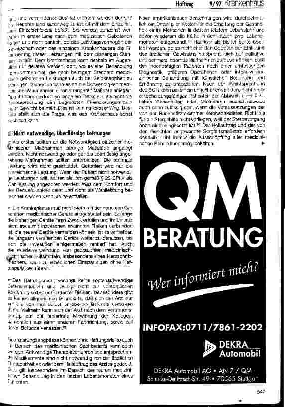 Vorschauseite 6: Finanzierungsengpässe und Haftung
