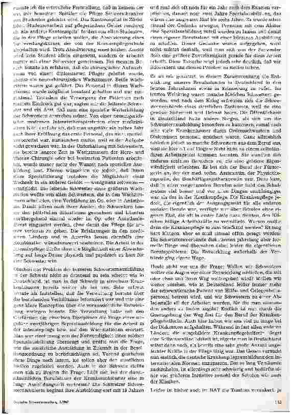 Vorschauseite 2: Die Schwester - mitverantwortliche Partnerin des Arztes?