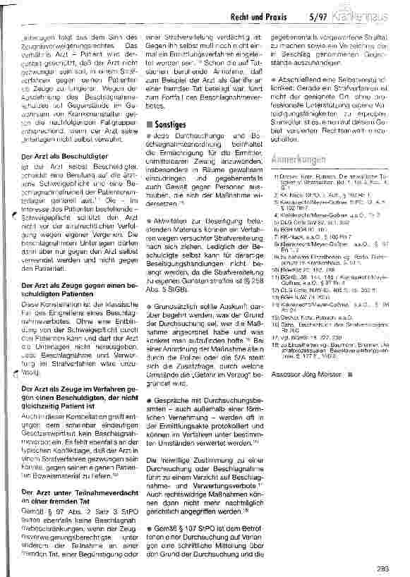 Vorschauseite 2: Ein Tag im Krankenhaus