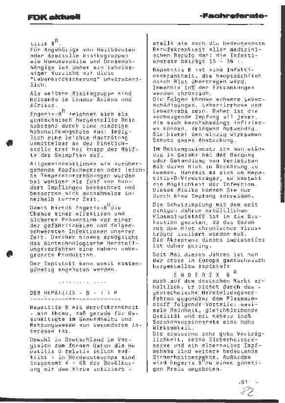Vorschauseite 2: International Sympositum on Viral Hepatitis
