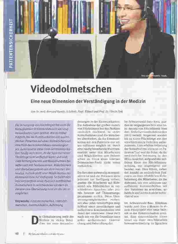 Vorschauseite 1: Videodolmetschen