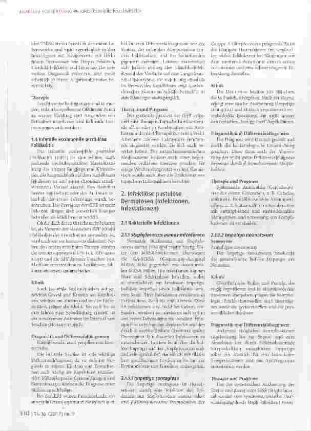 Vorschauseite 3: Differenzialdiagnosen pustulöser Erkrankungen bei Neugeborenen