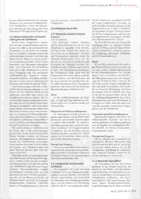 Vorschauseite 4: Differenzialdiagnosen pustulöser Erkrankungen bei Neugeborenen