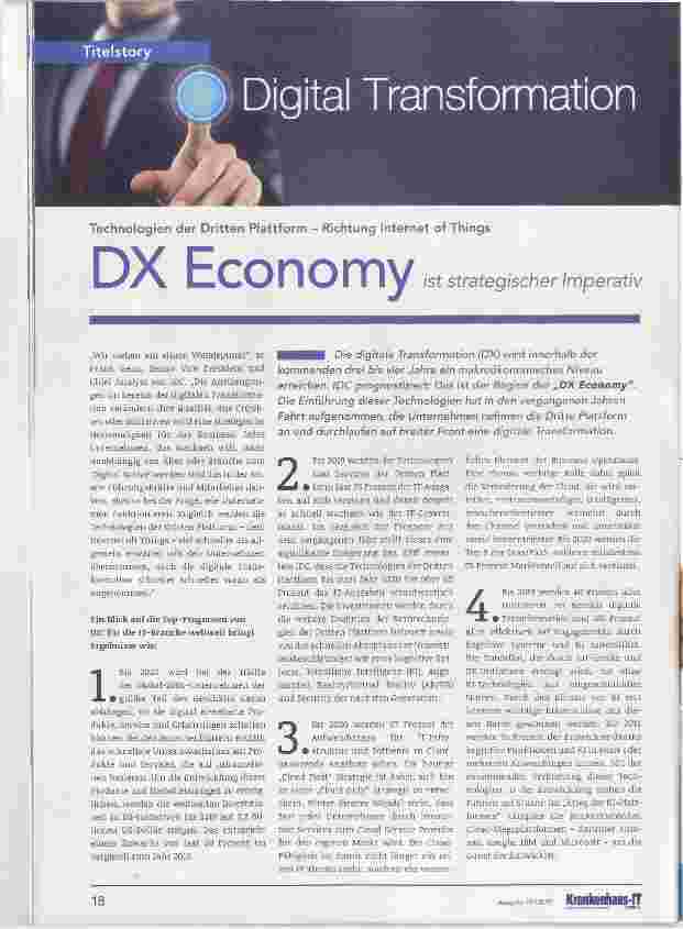 Vorschauseite 1: DX Economy