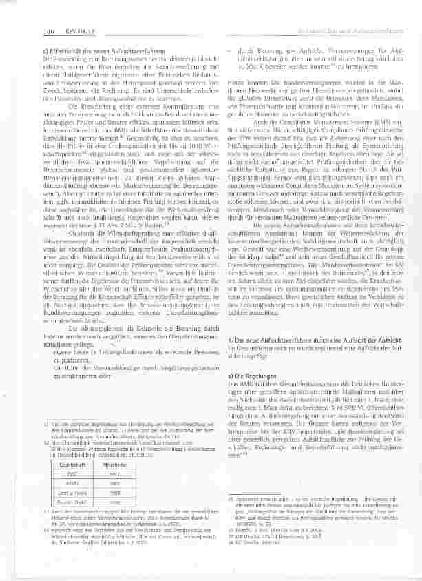 Vorschauseite 6: Das neue Aufsichtsverfahren: Effektives Management gegen Rechtsverstöße am Beispiel der KBV