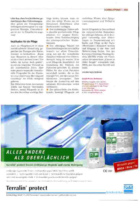 Vorschauseite 4: Chemotherapie im Alter