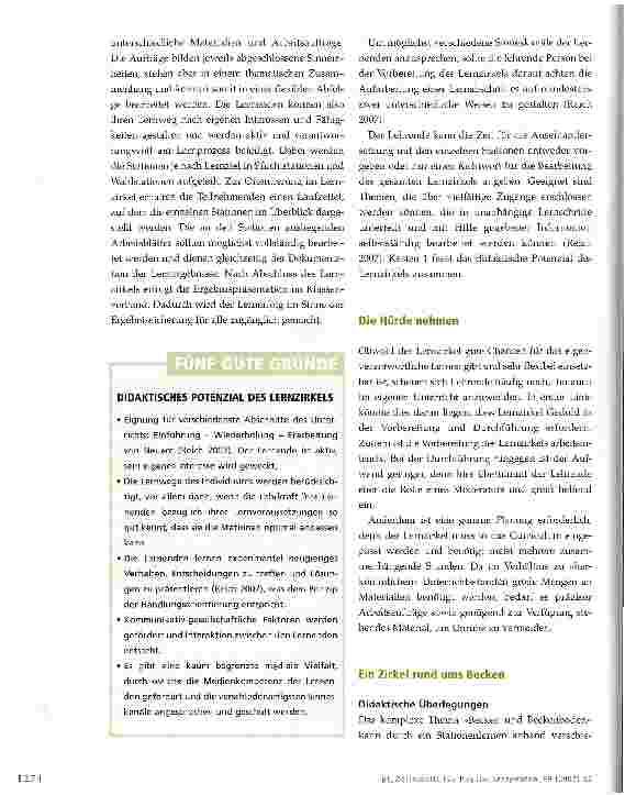 Vorschauseite 2: Zirkeltraining im Klassenraum