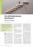 Vorschauseite 1: Ein milliardenteures Strohfeuer? KHGZ auf dem Prüfstand