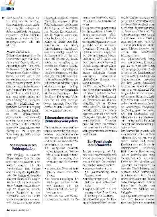 Vorschauseite 3: Der chronische Schmerz
