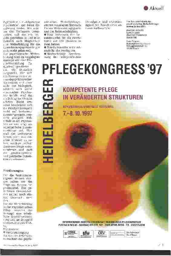 Vorschauseite 2: Stellungnahme zur Rahmenordnung der fachbezogenen Weiterbildungen in den Pflegeberufen des Deutschen Bildungsrates für Pflegeberufe