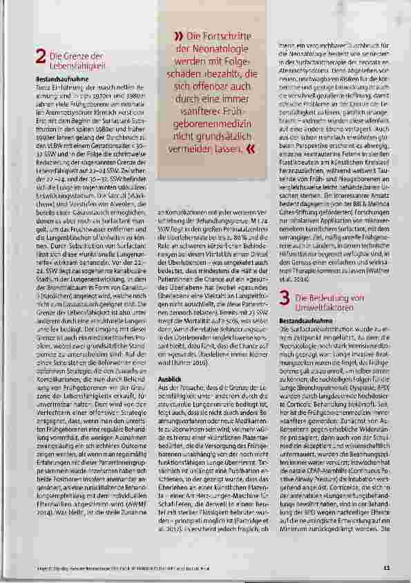 Vorschauseite 4: Die »Big Five« der Neonatologie