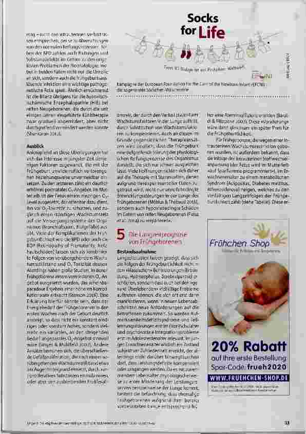 Vorschauseite 6: Die »Big Five« der Neonatologie