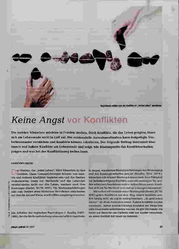 Vorschauseite 1: Keine Angst vor Konflikten