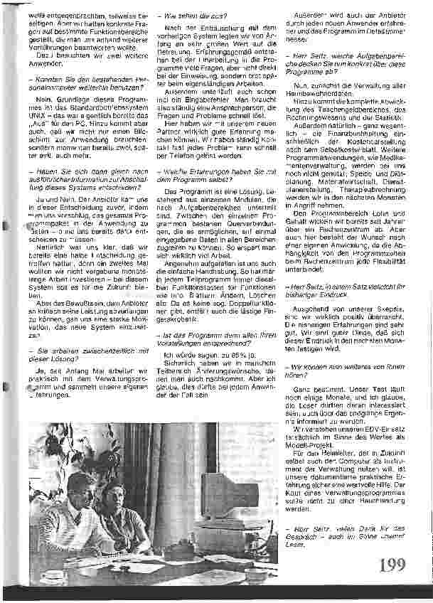 Vorschauseite 2: Modell-Projekt Heim in der Limbach-Stiftung