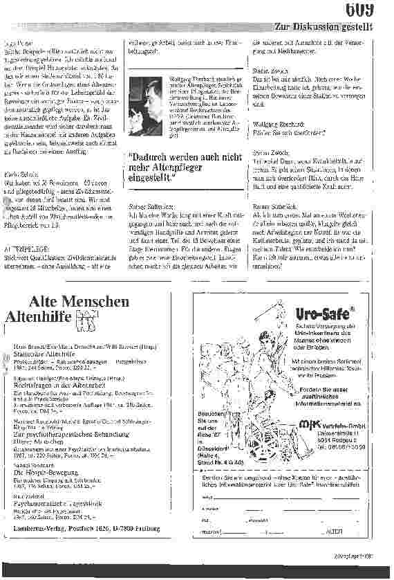 Vorschauseite 2: Zivildienstleistende - Nur billiger Ersatz