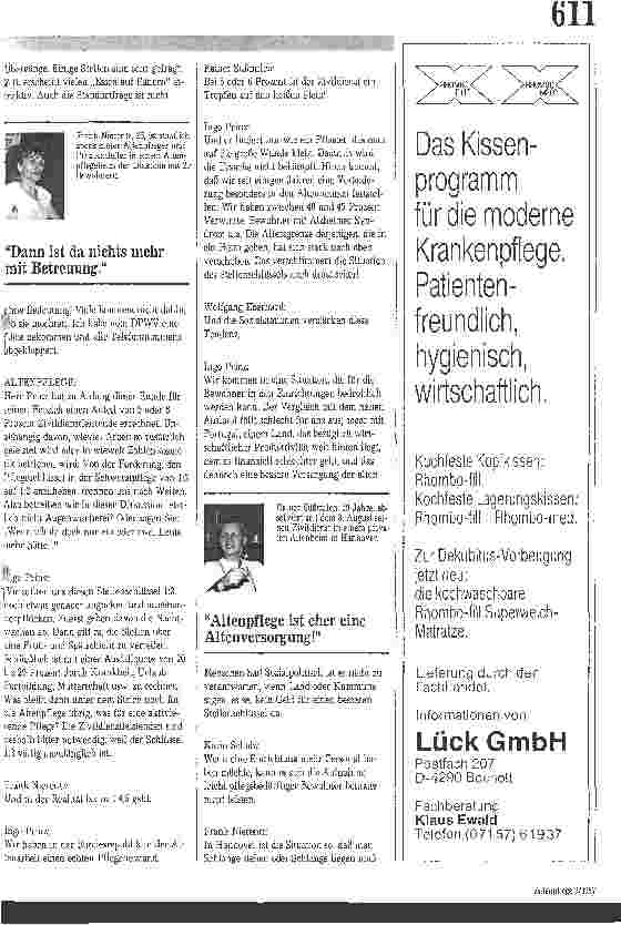 Vorschauseite 4: Zivildienstleistende - Nur billiger Ersatz