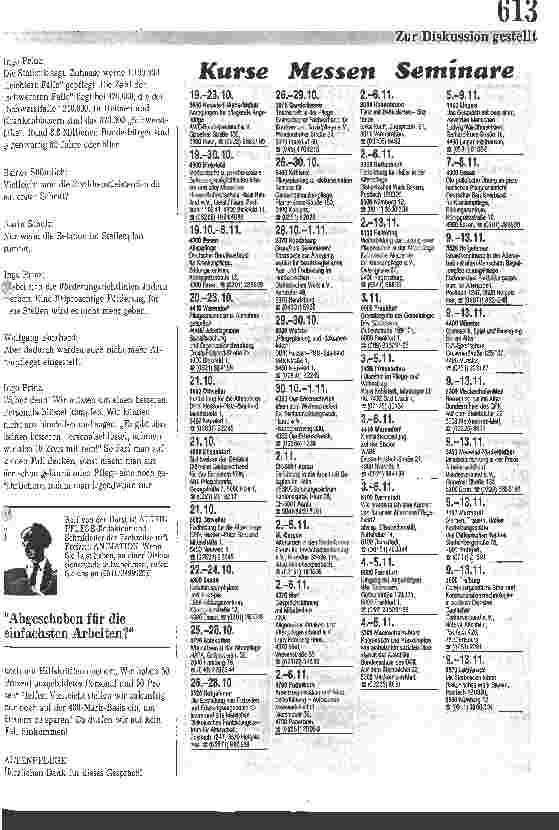 Vorschauseite 6: Zivildienstleistende - Nur billiger Ersatz