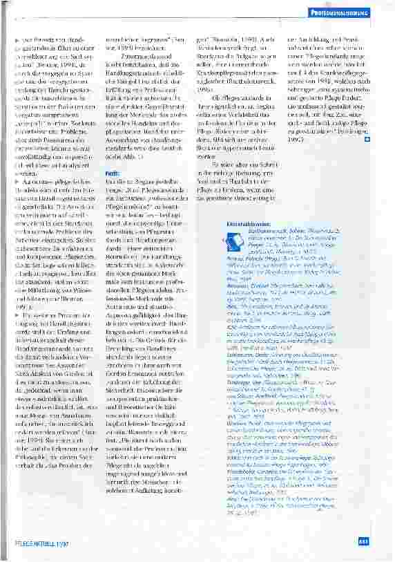 Vorschauseite 4: Pflegestandards - ein Instrument professionellen Handelns?