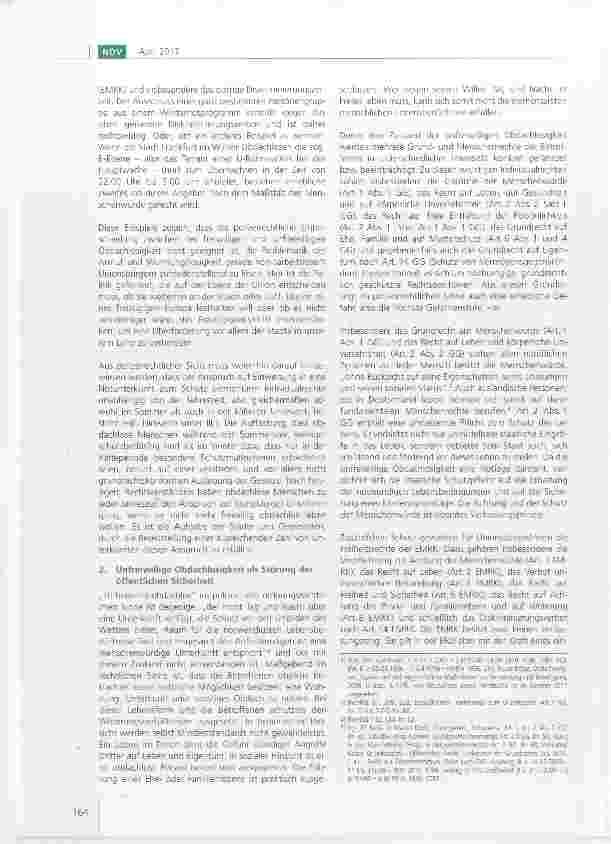 Vorschauseite 3: Der polizeiund ordnungsrechtliche Anspruch obdachloser Menschen auf notdürftige Unterbringung