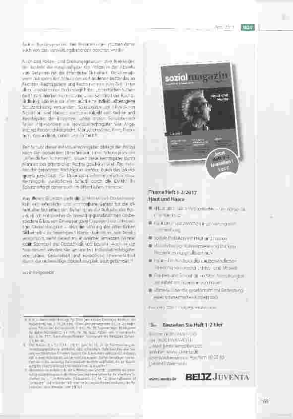Vorschauseite 4: Der polizeiund ordnungsrechtliche Anspruch obdachloser Menschen auf notdürftige Unterbringung