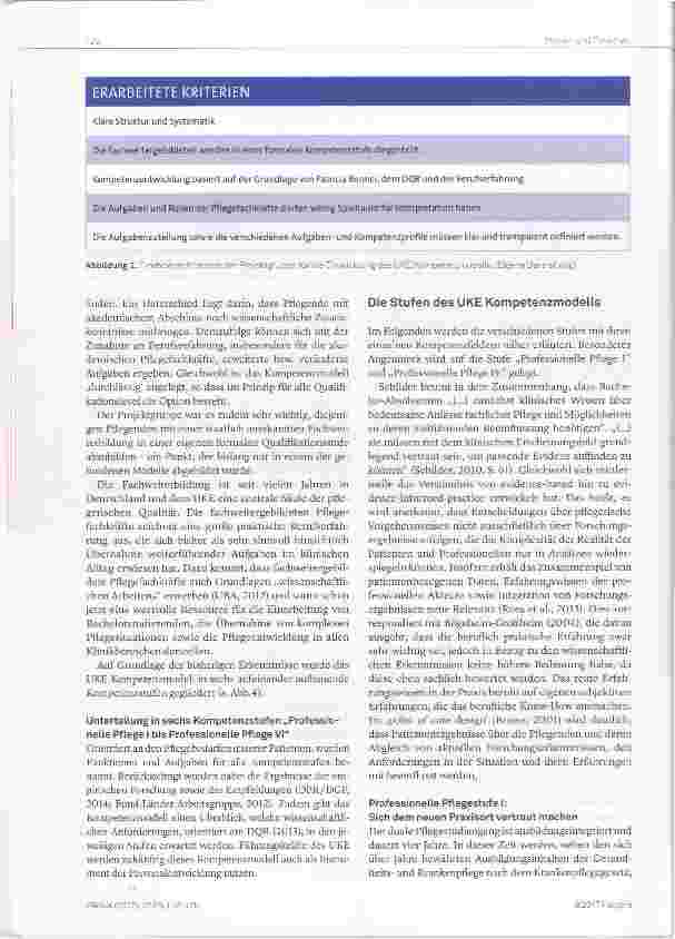 Vorschauseite 4: Das UKE Kompetenzmodell