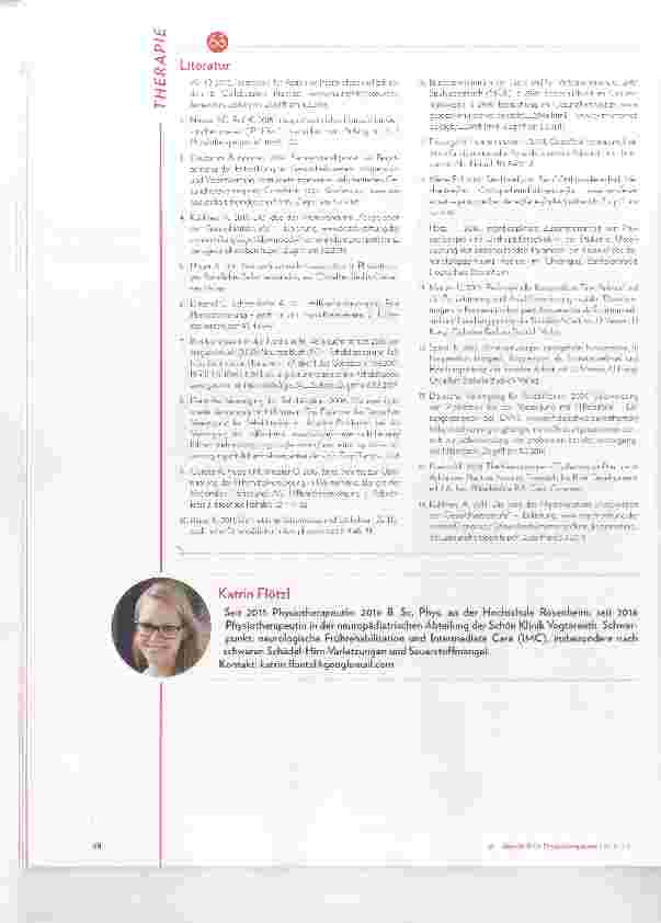 Vorschauseite 5: Zusammenarbeit von Physiotherapie und Orthopädietechnik