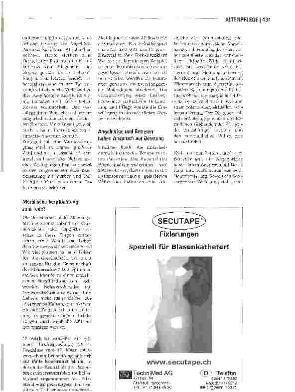 Vorschauseite 2: Sind Patientenverfügungen verbindlich?