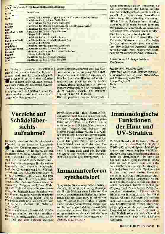 Vorschauseite 4: AIDS - Risiken und Schutzmöglichkeiten für Beschäftigte