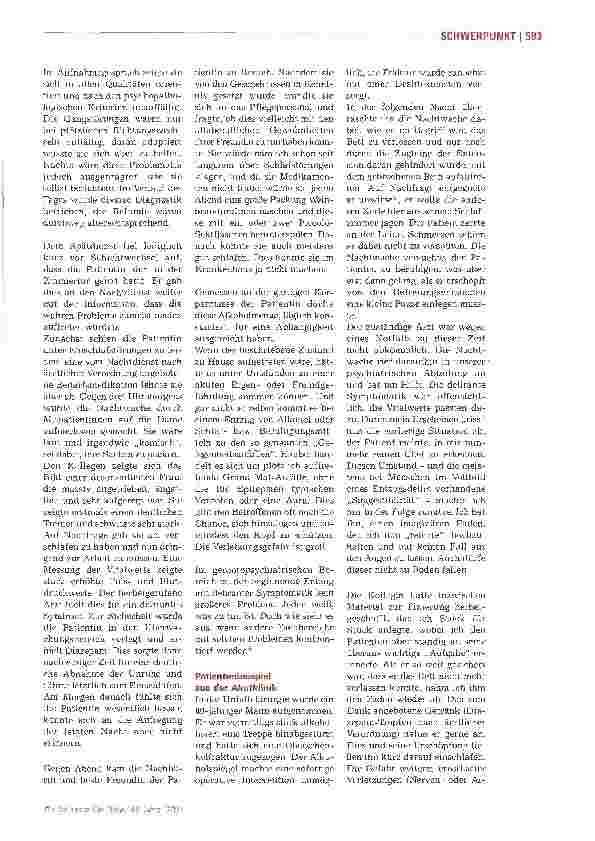Vorschauseite 2: Im Schatten der Sucht