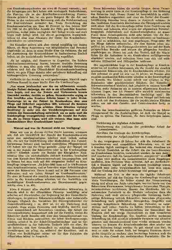 Vorschauseite 3: 11. Kongreß des Weltbundes für Krankenschwestern in Rom (Fortsetzung)