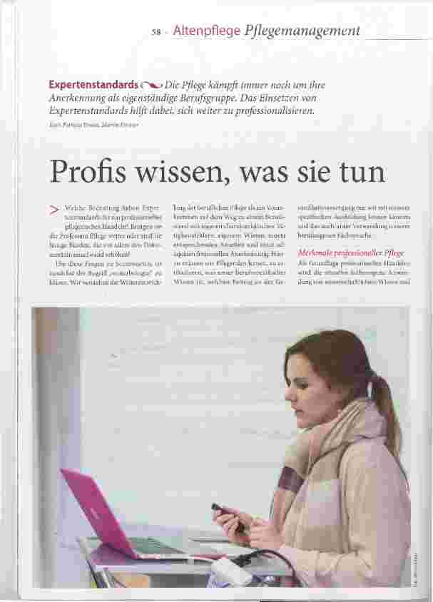 Vorschauseite 1: Profis wissen, was sie tun