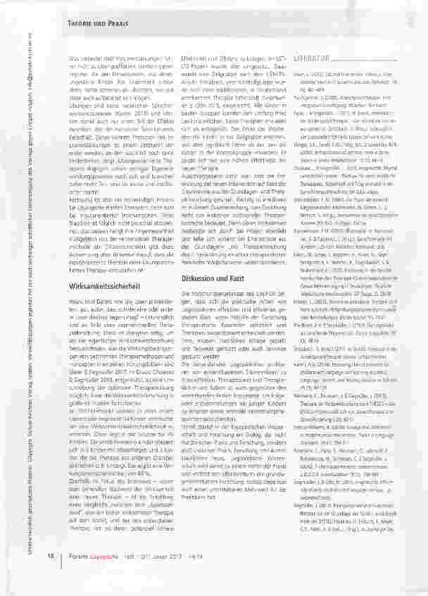 Vorschauseite 5: Einflussfaktoren auf Therapiewirkung in der Kindersprachtherapie