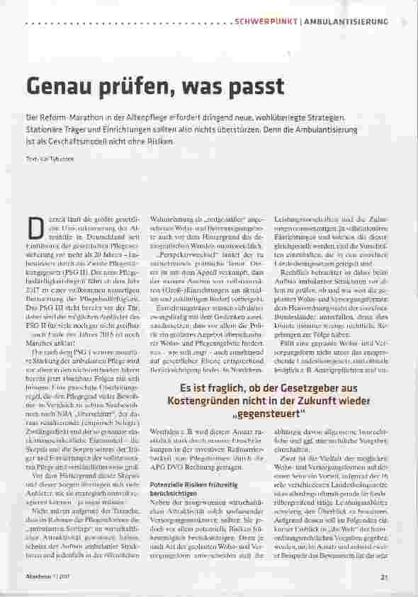 Vorschauseite 1: Genau prüfen, was passt