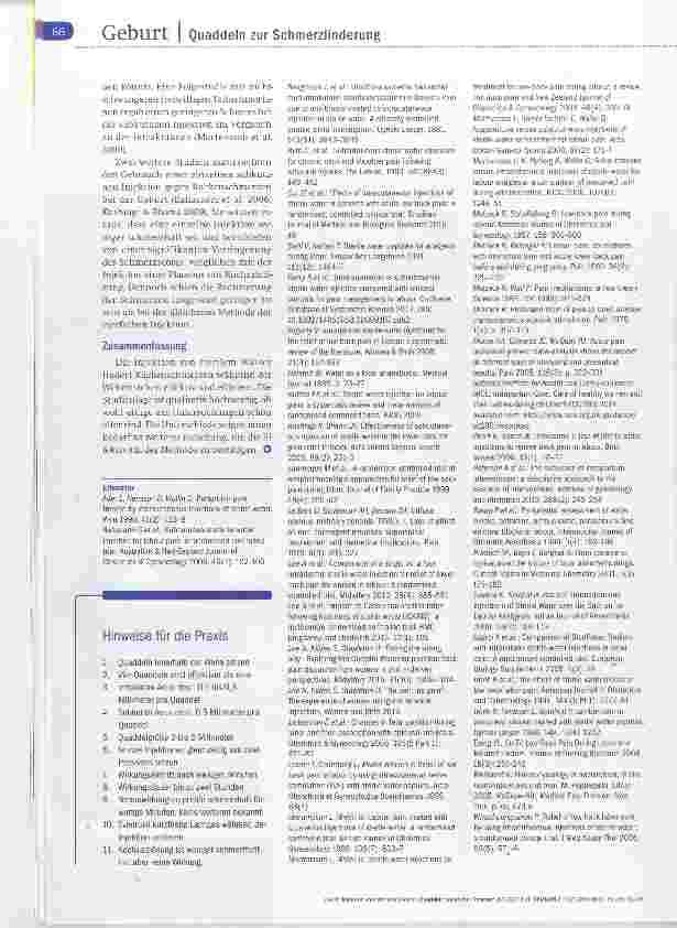 Vorschauseite 5: Quaddeln gegen den Schmerz