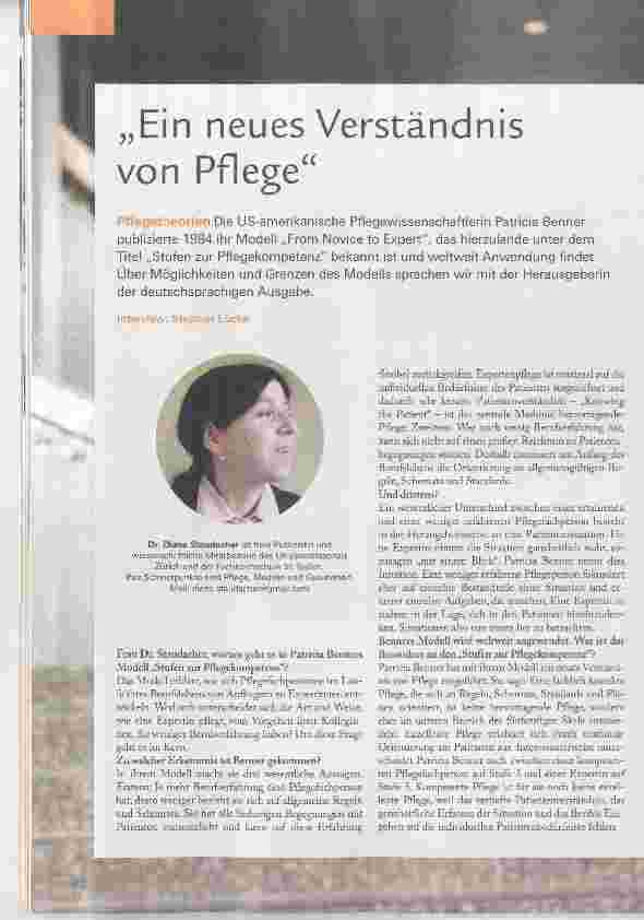 Vorschauseite 1: Ein neues Verständnis von Pflege